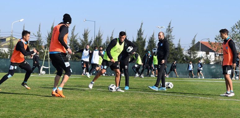 Último entrenamiento en Avellaneda - La Comu de Racing Club