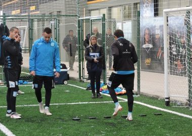 Entrenamiento bajo techo - Práctica en estación 98 - La Comu de Racing Club