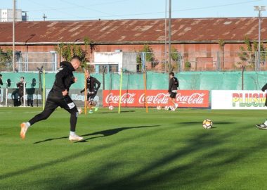 Racing se entrenó por la tarde en Avellaneda