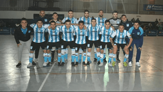 Siguen sumando - La Comu de Racing Club - Empate del futsal masculino