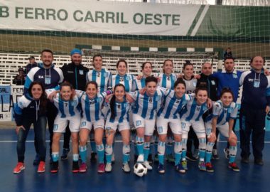 Frenético empate en Caballito - La Comu de Racing Club - Futsal femenino