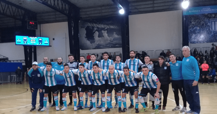 Se despega del resto - La Comu de Racing Club - Triunfo del futsal masculino