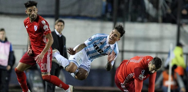 Figura: El entusiasmo de Saravia - La Comu de Racing Club - La figura ante River