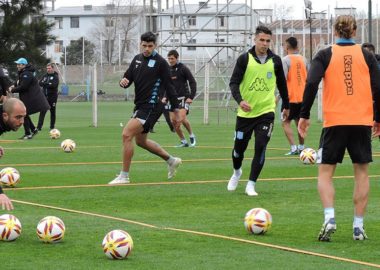 Pensando en Lanús - La Comu de Racing Club - Práctica en el inicio