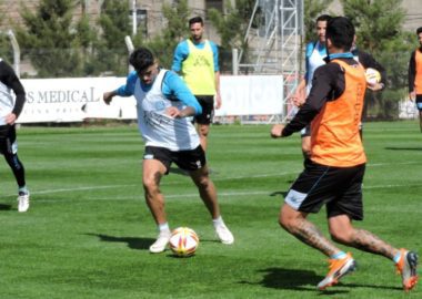 Acción en el Predio Tita - La Comu de Racing Club - Práctica en el Predio