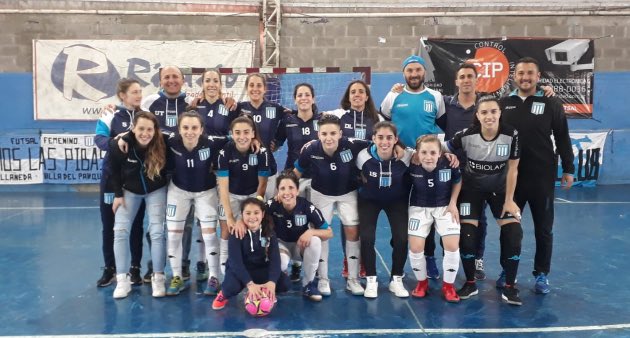 Cierre de torneo con goleada - La Comu de Racing Club