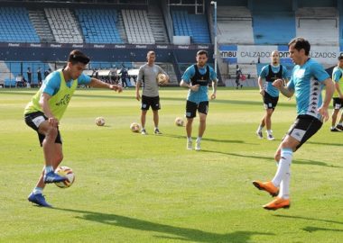 A la espera de Unión - La Comu de Racing Club - Práctica en el Cilindro