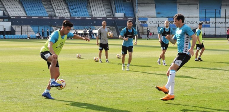 A la espera de Unión - La Comu de Racing Club - Práctica en el Cilindro