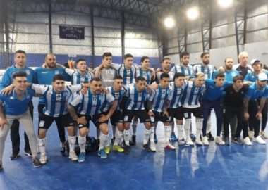 ¡Dale campeón! - La Comu de Racing Club - El Futsal es de Primera
