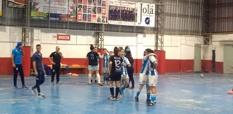 Fustal femenino Racing Orgullosas, porque lo dejaron todo - La Comu de Racing Club