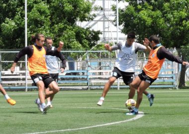 Trabajos con pelota en el Predio - La Comu de Racing Club