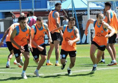 Racing Club Segundo entrenamiento de la semana con mucha exigencia