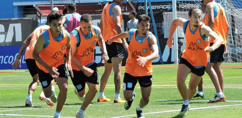 Racing Club Segundo entrenamiento de la semana con mucha exigencia