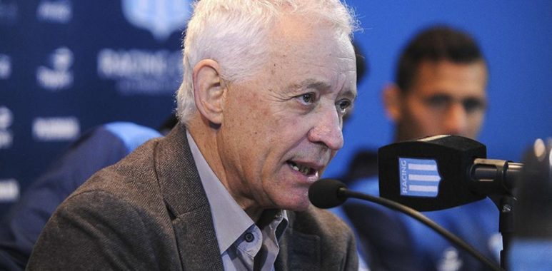 Racing Blanco “Me gusta Cvitanich, pero el puesto de 9 está cubierto”