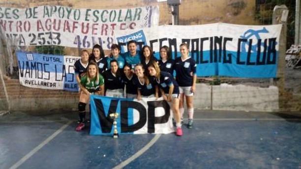 Futsal ¡Bicampeonas! No hay quien pueda con ellas - La Comu de Racing Club