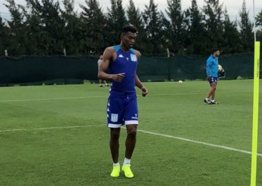 Cassierra se sumó a los entrenamientos - La Comu de Racing Club