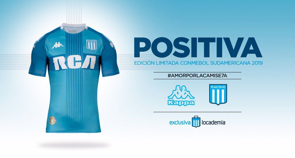 Racing Kappa lanza camisetas de Racing que honran récord ÚNICO