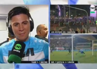 Cristaldo “Hace un año atrás estaba tirado en una cama y el fútbol hoy me da esta alegría”