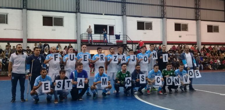 Futsal masculino Partidazo en Gerli - La Comu de Racing Club