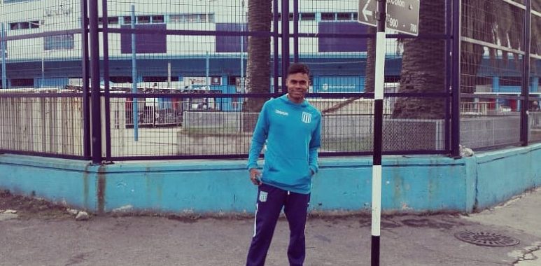 Luan Zaracho La pasión que recorre kilómetros la comu de racing club