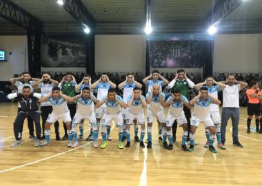 Futsal masculino Racing No se sacaron diferencia