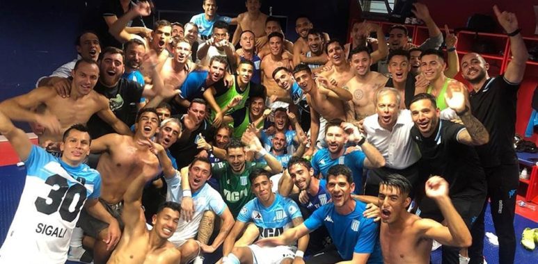 Racing campeón - La Comu de Racing Club - La Academia campeón