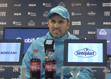 Coudet Que quede claro: yo me quiero quedar en Racing