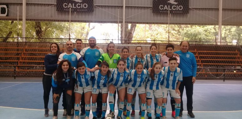 Futsal femenino Goleada a domicilio