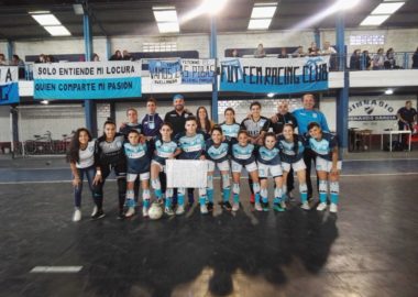 Futsal femenino Se hicieron fuertes en el sur La Comu de Racing Club