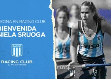 Daniela Sruoga, “se está laburando muy bien en el hockey de Racing”