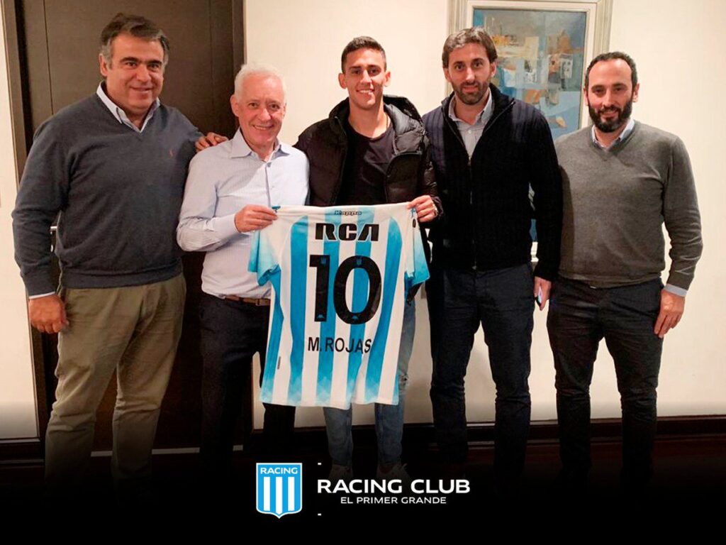 Matías Rojas es nuevo jugador de Racing