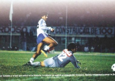 Racing Club campeón Supercopa 1988