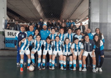 El futsal femenino avanzó en la Copa Argentina