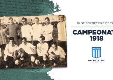 Hace 101 años Racing ganaba su sexto campeonato de Liga