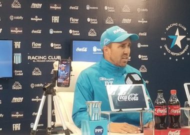 "Soy muy feliz en Racing"