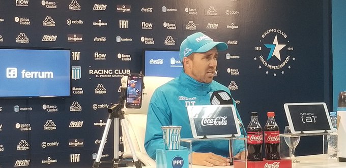 "Soy muy feliz en Racing"