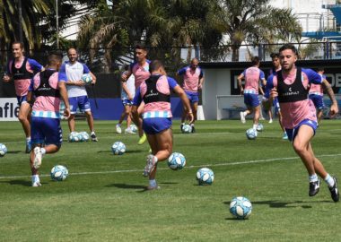 Práctica de Racing en Avellaneda