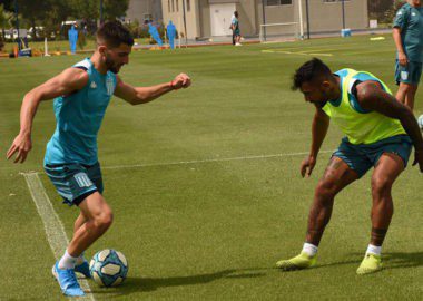 Racing volvió a los entrenamientos