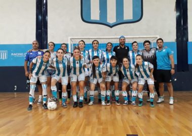 Arranca el año para el futsal femenino de Racing