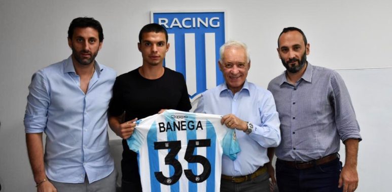 Tiago Banega firmó contrato con Racing