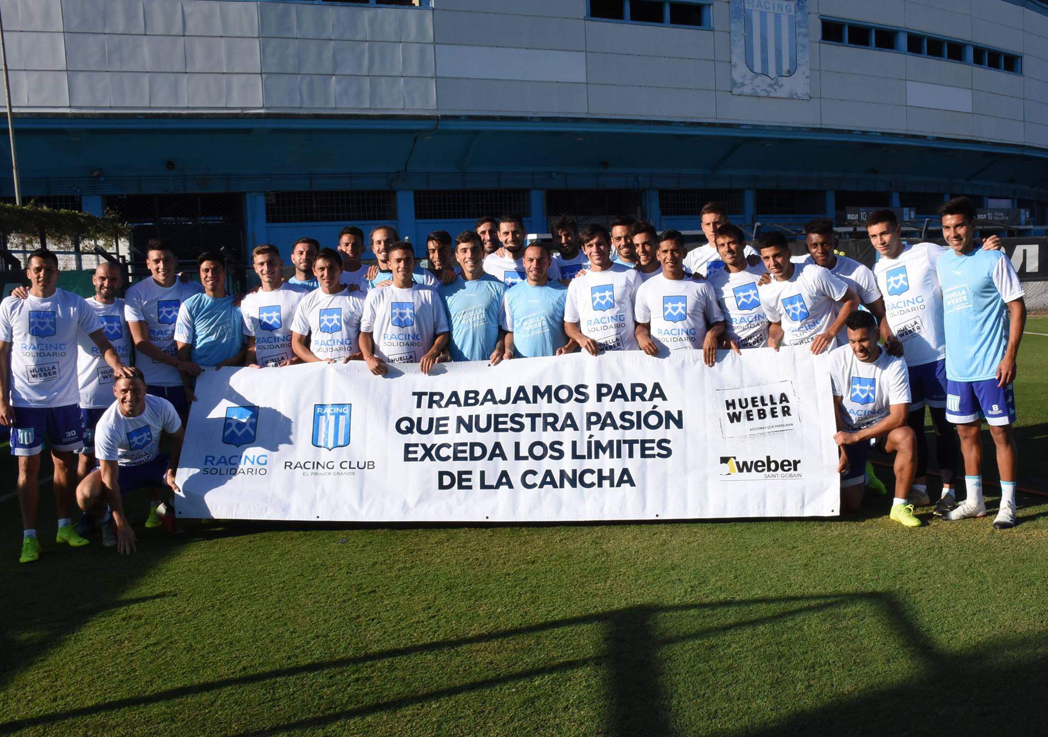 Racing Solidario y su labor frente al Cornavirus