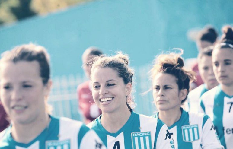 Florencia Faustino y su paso por Racing