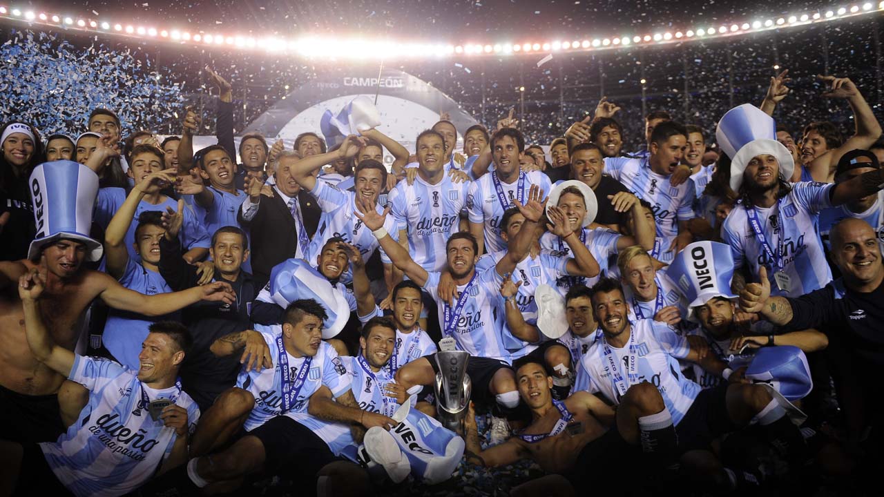 Del Predio Tita a la gloria con Racing