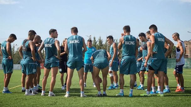 Racing y la vuelta a los entrenamientos