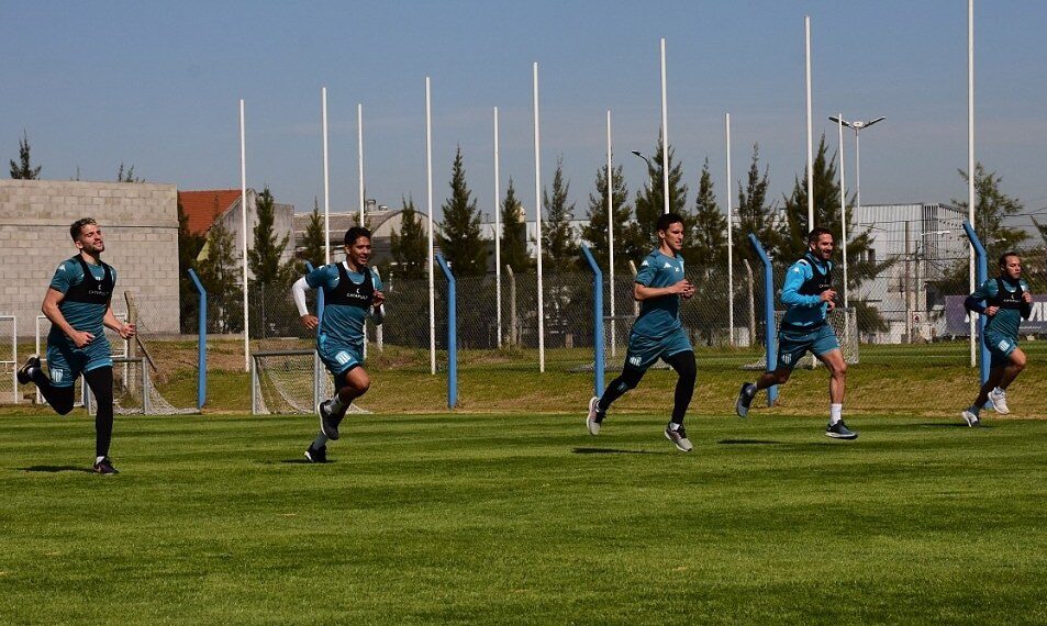 Matías Ibáñez se entrenó con Racing