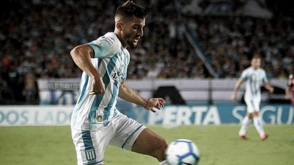 Garré el mejor en la derrota de Racing ante Nacional