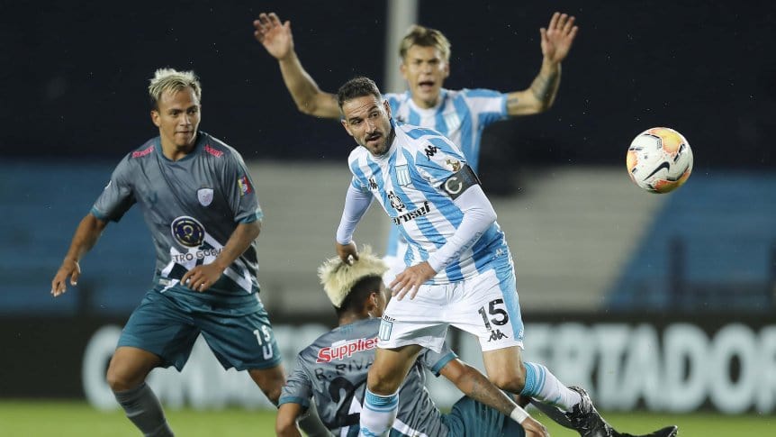 El capitán de Racing cambió el partido