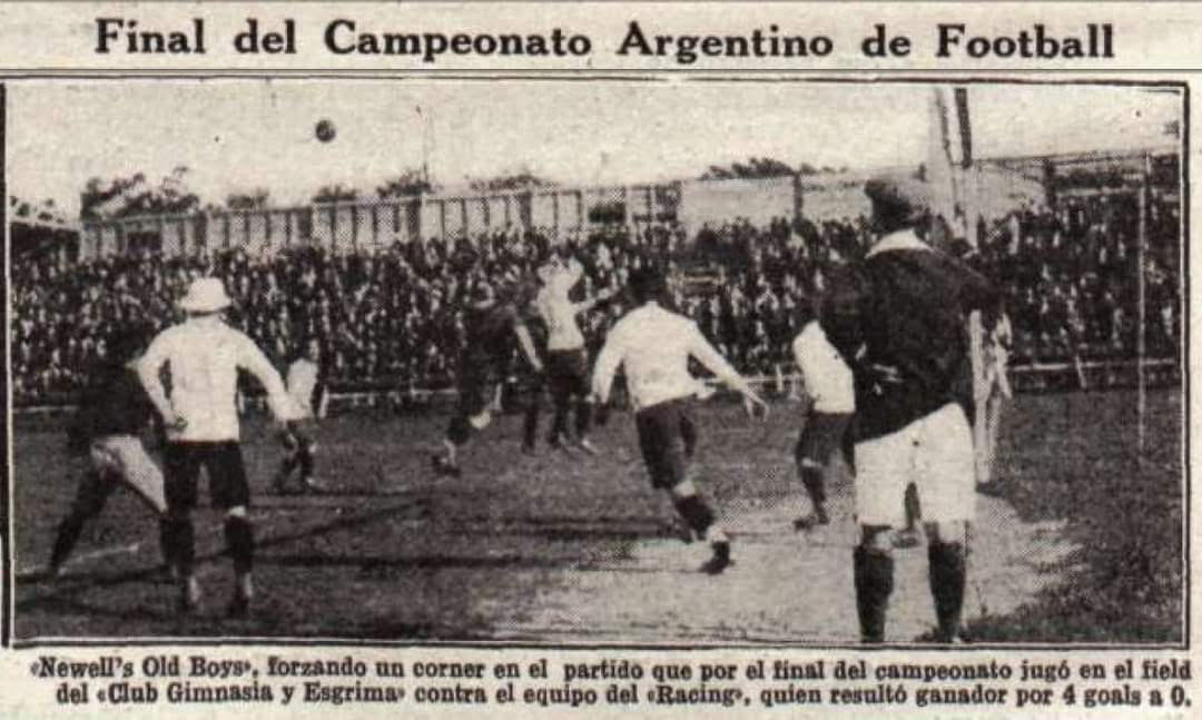 Hace 102 años Racing ganó la Copa Ibarguren