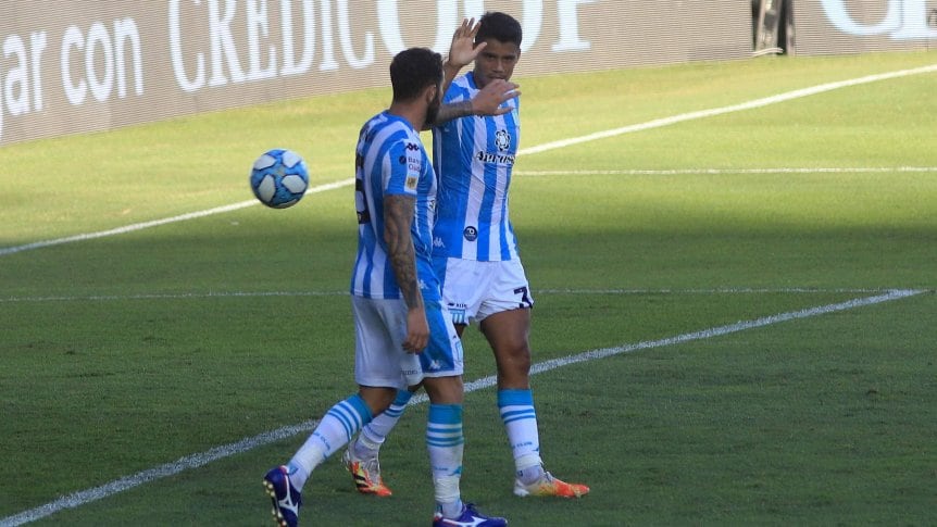 El goleador de Racing habló tras la victoria