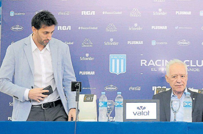 Víctor Blanco sobre Milito: "El deseo nuestro es que continúe"